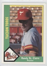 1990 CMC AAA Tucson Toros Green Backs Randy St Claire #5