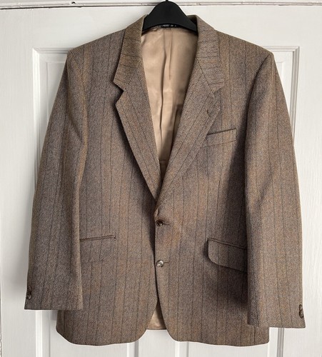 Giacca blazer lana BROOK TAVERNER SAXONY SUPREME COUNTRY 40” cammello