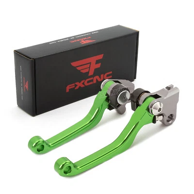 For Kawasaki KLX125 KLX150S KLX250 KLR650 Dirt Bike Clutch Brake Pivot Levers US — 第 1/4 张图片