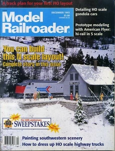 Model Railroader December, 1993 - Picture 1 of 1