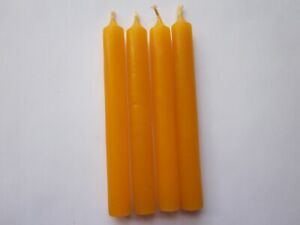 Spell Candles 4" Set of 4 Available in 12 Colors. Mini Taper Magic Ritual Chime 