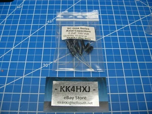 SC - Serie GHA - Condensadores Electrolíticos Axiales - 100v 1uF - 10 Piezas - Imagen 1 de 4