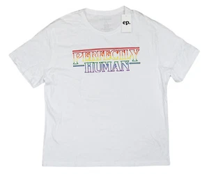 Eleven Paris Perfectly Human Graphic Short Sleeve Crew Neck Men's T-Shirt XL NWT - Picture 1 of 2
