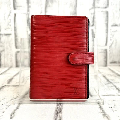 LOUIS VUITTON Agenda PM Day Planner Cover Epi Red Authentic - Image 1 of 4