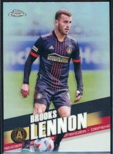 2022 Topps Chrome MLS #116 Brooks Lennon Atlanta United Refractor 3621 - Picture 1 of 2