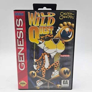 Chester Cheetah Wild Wild Quest (Sega Genesis, 1993) CIB - Picture 1 of 8
