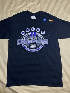 NWT Duke Blue Devils National Champions Men's Basketball T-shirt Size M - Picture 1 of 4