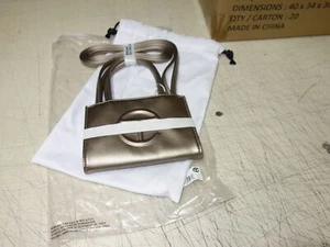Nuevo Bolso de Compras Pequeño TELFAR BRONCE  - Imagen 1 de 4