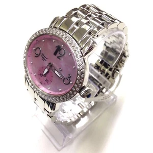 SARTEGO Women's Diamond Collection Swiss Quartz Movement Watch SDPP068S PINK - Picture 1 of 6