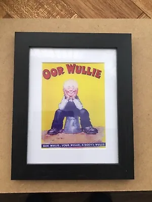 OOR Wullie Framed Print Of 1940s 1st Annual Cover • 7.50£