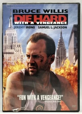 Die Hard With A Vengeance DVD Bruce Willis Samuel L Jackson Tested  20007 - Image 1 of 3