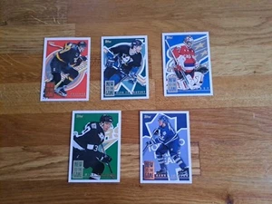 Five NHL Topps New To The Game Trading Cards 1996: Carey, Tverdovsky, Jonsson - Picture 1 of 11