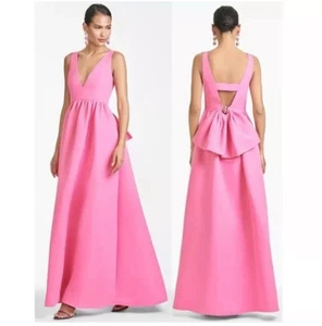 Vestido Sachin & Babi Katrina Maxi Noche Rosa Talla 12 Estrás Precio de venta sugerido por el fabricante $895 - Imagen 1 de 12