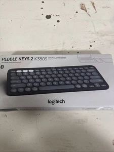 Logitech Pebble Keys 2 K380s, Multi-Device Bluetooth Wireless Keyboard - Picture 1 of 3