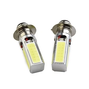 Accessories LED Headlight bulb Replaces Set Pack 2pcs 40W 6000K Motorcycle ATV - Picture 1 of 12