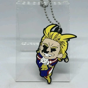 My Hero Academia Illegals Vigilante "All Might" Llavero de Goma Defo Japón Raro - Imagen 1 de 9