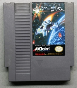 Destination Earthstar (Nintendo NES, 1990) originale OEM autentico testato funzionante - Foto 1 di 1