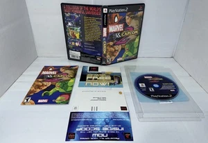 Marvel vs Capcom 2 Sony PS2 Complete CIB w/ Manual & Reg. Cards Tested - Picture 1 of 14