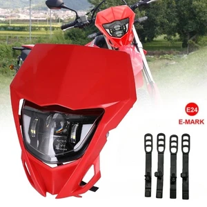 LED Headlight DRL w/Fairing for Honda CRF230F CRF250F CRF250L CRF300L CRF450L - Picture 1 of 13