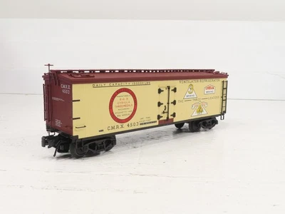 Coche frigorífico de madera Atlas 8137-2 Chicago Macaroni Co. funcionamiento personalizado #4503 LN  Foto 1 de 4