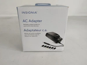 New Insignia NS-AC501 Multi-Voltage Universal AC Adapter 7 Common Tips - Picture 1 of 6