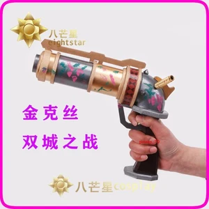 Arcane League of Legends Anime Jinx Cosplay Pistol Prop Gifts PVC handgun 25CM - Picture 1 of 4