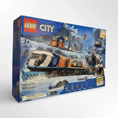 NEW SEALED LEGO 60470 Explorers' Arctic Polar Express Train - City Arctic 2025 - Image 1 of 4