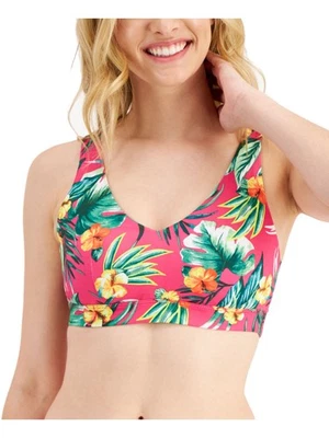 Sujetador deportivo IDEOLOGY Intimates rosa bajo impacto con tiras traseras S Foto 1 de 4