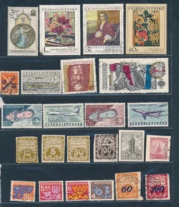 D466679 Czechoslovakia Nice selection of VFU Used stamps - Picture 1 of 2