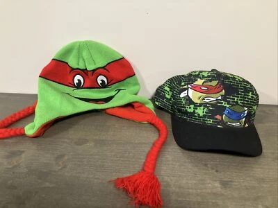 Teenage Mutant Ninja Turtles Gorra Juvenil Correa TMNT Lote con Sombrero de Invierno Tejido Foto 1 de 4
