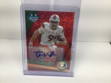 2023 Bowman University Chrome Tyler Van Dyke Red Refractor auto #’d 1/5 Alpha