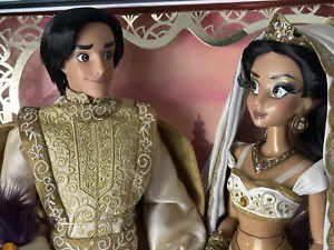 Disney Limited Edition Doll Aladdin Platinum Jasmine - Foto 1 di 14
