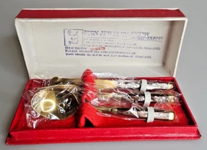 Vintage BOON JEWELRY Thailand Child Tableware 3 Pc. Utensil Set - Still Sealed - Picture 1 of 8