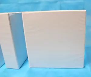 3 aglutinantes 3" 3 anillos carpeta de visión, bolsillos blancos transparentes - Imagen 1 de 5