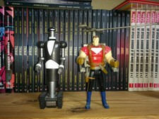 Tom strong & pneuman dc direct loose figurines