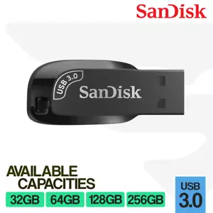 SanDisk Ultra Shift USB 3.0 32GB 64GB 128GB 256GB Flash Drive Memory 100MB/s Lot - Picture 1 of 5