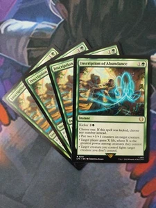 Inscription of Abundance x 4 | 7% Off 2+ | UB: LOTR | NM | MTG - Picture 1 of 1