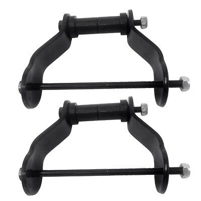 Kit de grilletes de resorte de hoja trasera par izquierda y derecha para Chrysler Town & Country Dodge Foto 1 de 4