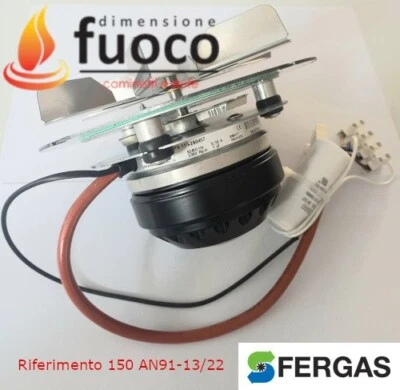 FERGAS ESTRATTORE ASPIRATORE FUMI COMPATIBILE EBM R2E150-AN91-13 RAVELLI ECOTECH - 6000