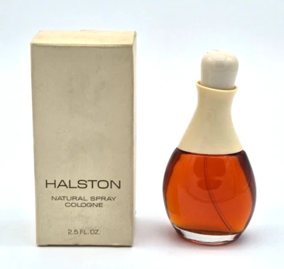 复古 Halston 女式 2.5 盎司/75 毫升古龙水喷雾全新 Prestige Formula — 第 1/4 张图片
