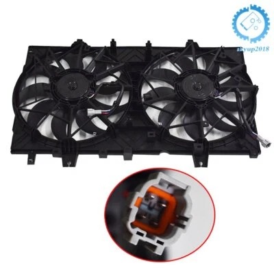 Radiator A/C AC Condenser Cooling Fan For 2014 2015 2016-2020 Nissan Rogue 2.5L - Изображение 1 из 4