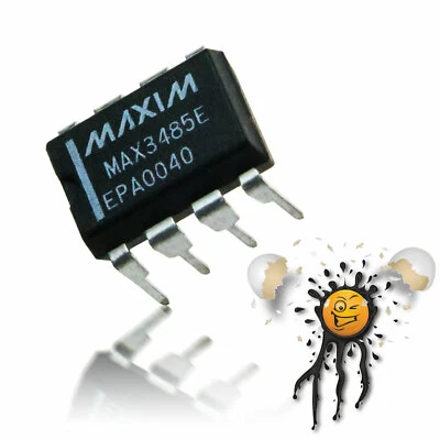 MAXIM INTEGRATED RS485 RS422 MAX3485E EPA0040 3-3,6V MAX1487 CPA 1807 5V half duplex DIP 8 IC