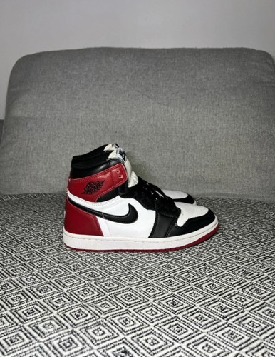 Nike Air Jordan 1 Retro Black Toe (2016) taglia 5 UK 38 EU