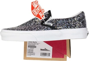 NEU! VANS Damen Classic Slip-On Slipper, schwarz-glitter, EUR 36 - Bild 1 von 9