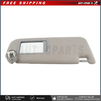 Parasol interior del lado del pasajero gris para Toyota Camry 2012-2017 74310-33F80-B0 Foto 1 de 4