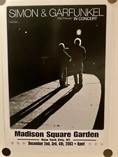 Simon & Garfunkel “Old Friends” Madison Square Garden Concert Poster 2003