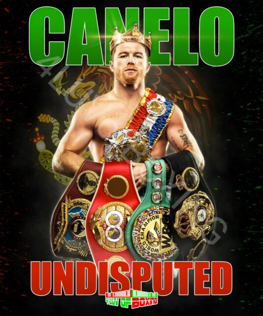  HYYNN Canelo Alvarez Vs GGG 1 Fight Boxing Poster