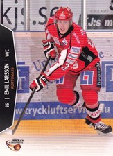 2013-14 City-Press HockeyAllsvenskan #HA-022 Emil Larsson Almtuna IS
