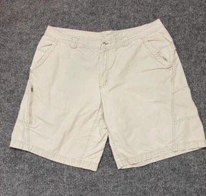 Columbia Shorts Men's 42 Titanium GRT Beige Cotton - Picture 1 of 8