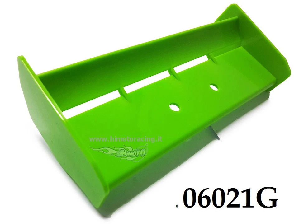 06021 RICAMBIO ALETTONE VERDE OFF ROAD BUGGY 1/10 1 PEZZO TAIL WING HIMOTO - Immagine 1 di 1